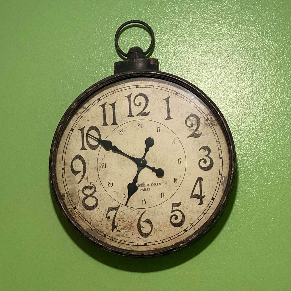 Huge vintage clock